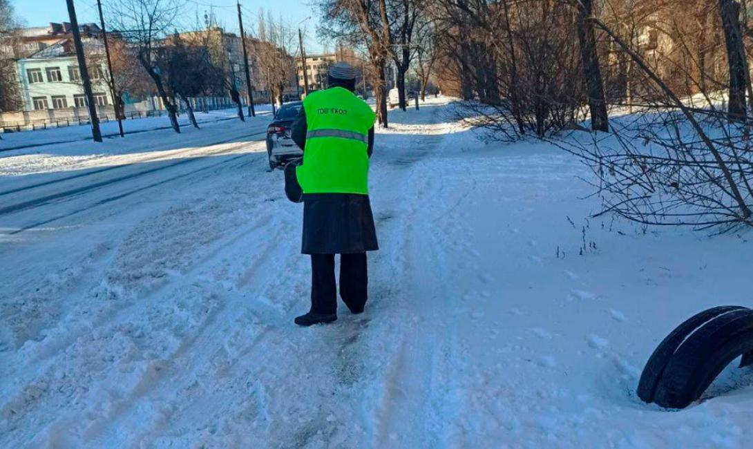 Зимові труднощі: наші фахівці зробили місто безпечним після снігопаду