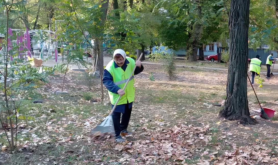 Прибирання осіннього листя: відповідальність за безпеку містян